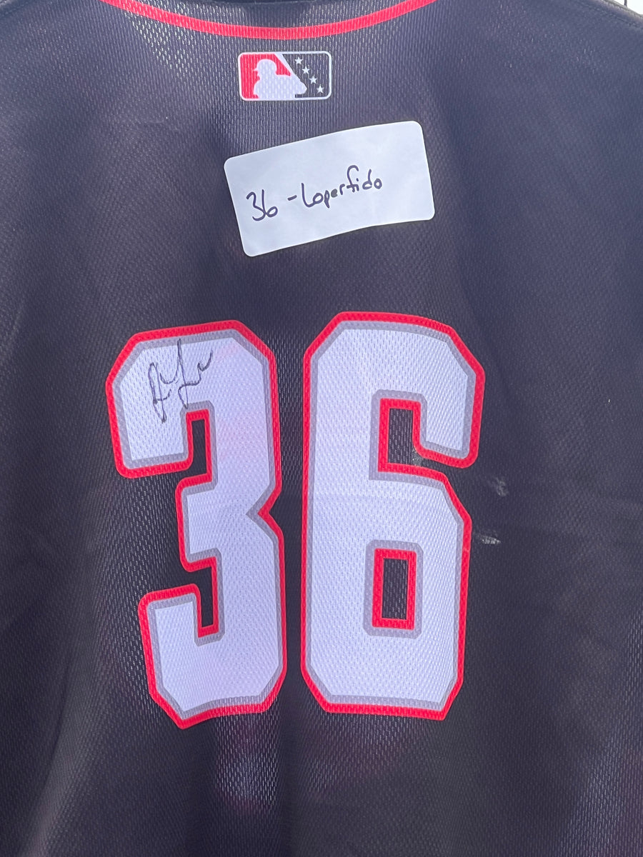 Buffalo Bisons Autographed & Game Worn Sublimated Hockey Black