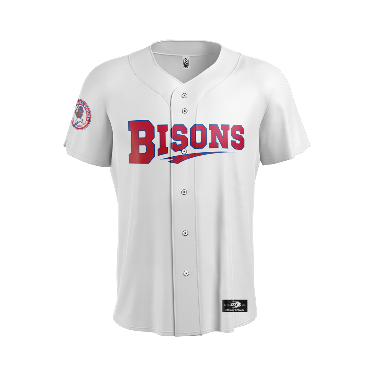 Buffalo Bisons Youth Sublimated Home Replica Jersey – Buffalo