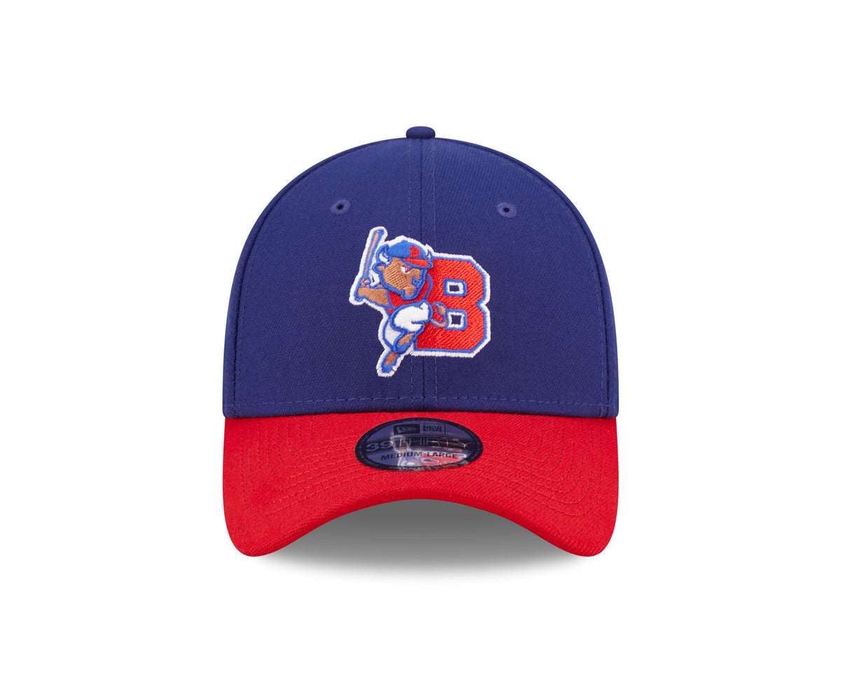 Buffalo Bisons Black Satin Retro Crown 59Fifty Fitted Hat by