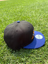 Buffalo Bisons Reverse Retro Royal Black 950 Snapback Adjustable Cap