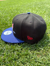 Buffalo Bisons Reverse Retro Royal Black 950 Snapback Adjustable Cap