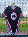 Buffalo Bisons Autographed & Game Worn Sublimated Hockey Black Jersey - Ryan Jennings #31 Size 46