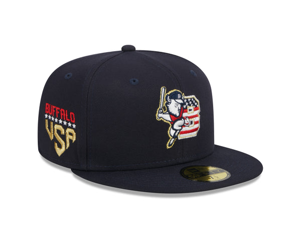 BUFFALO BISONS CITY OF BUFFALO LOCAL NEW ERA FITTED CAP – SHIPPING
