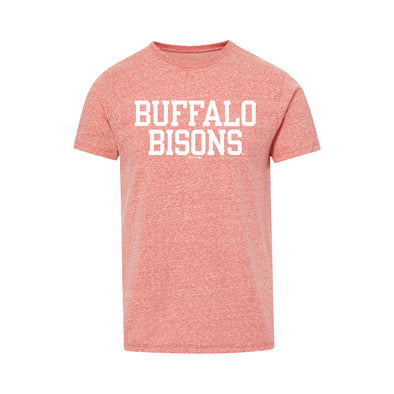Buffalo Bisons Heather Red Bradley Tee