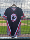 Buffalo Bisons Autographed & Game Worn Sublimated Hockey Black Jersey - Manager Casey Candaele #11 Size 46