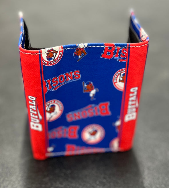 Buffalo Bisons Trifold Canvas Wallet Logo Mania