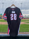 Buffalo Bisons Autographed & Game Worn Sublimated Hockey Black Jersey - Paxton Schultz #28 Size 48