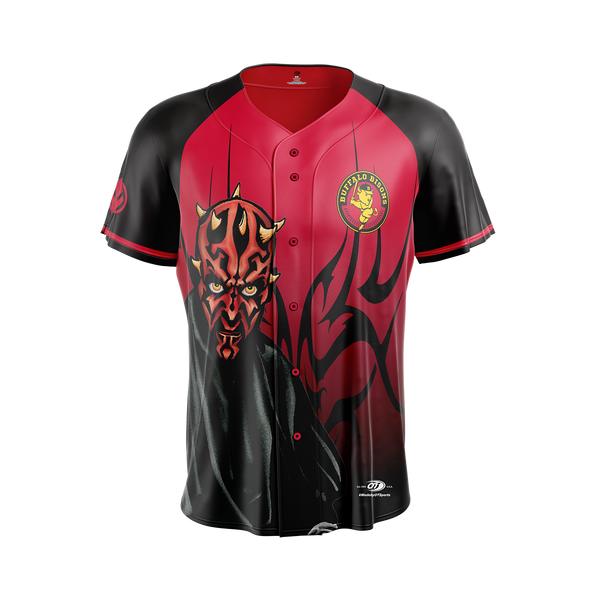 Buffalo Bisons Star Wars Darth Maul Replica Jersey Blank – Buffalo