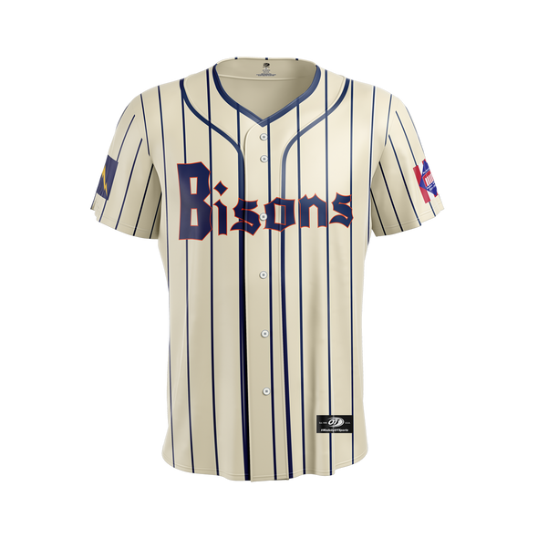 Buffalo Bisons Sublimated Vintage Movie Night Replica Jersey