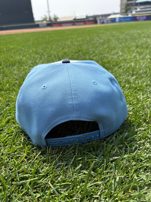 Buffalo Bisons Buster Dive Alt Lt Blue 950 Snap Adjustable Cap