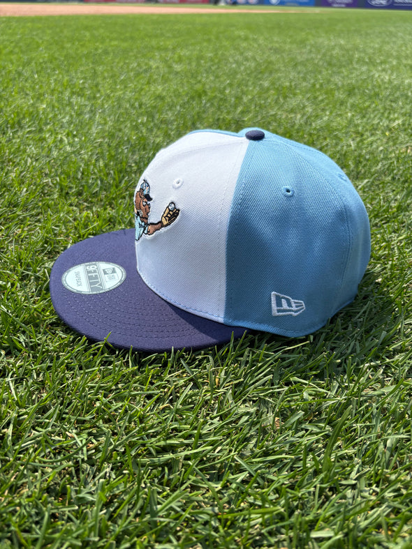 Buffalo Bisons Buster Dive Alt Lt Blue 950 Snap Adjustable Cap