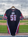 Buffalo Bisons Autographed & Game Worn Sublimated Hockey Black Jersey - Justin Bruihl #58 Size 46