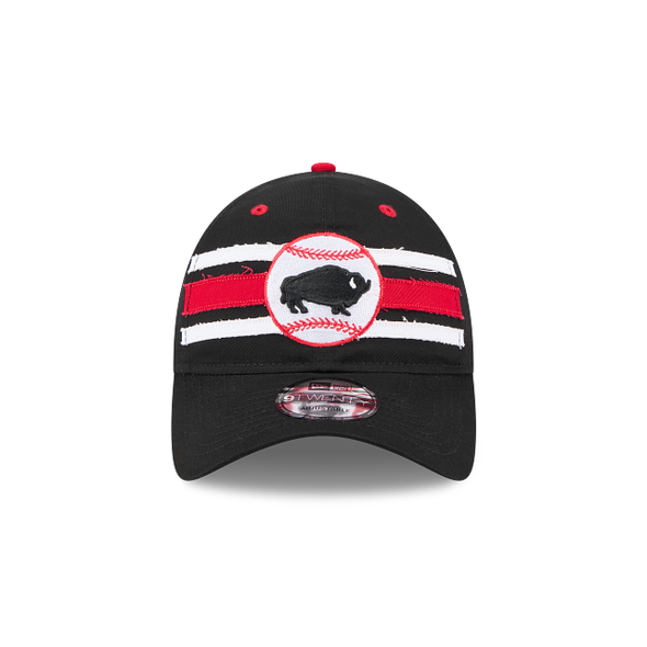 Buffalo Bisons Hockey Black Stripe 920 Adjustable Cap