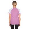 Buffalo Bisons Ladies New Era Pink Glitter Script Vneck Tee