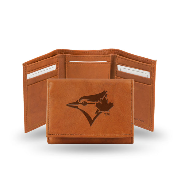 Toronto Blue Jays Embossed Leather Trifold Wallet