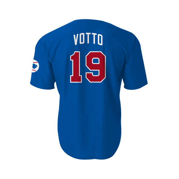 PRE-ORDER Buffalo Bisons Alt Royal Joey Votto Sublimated Replica Jersey