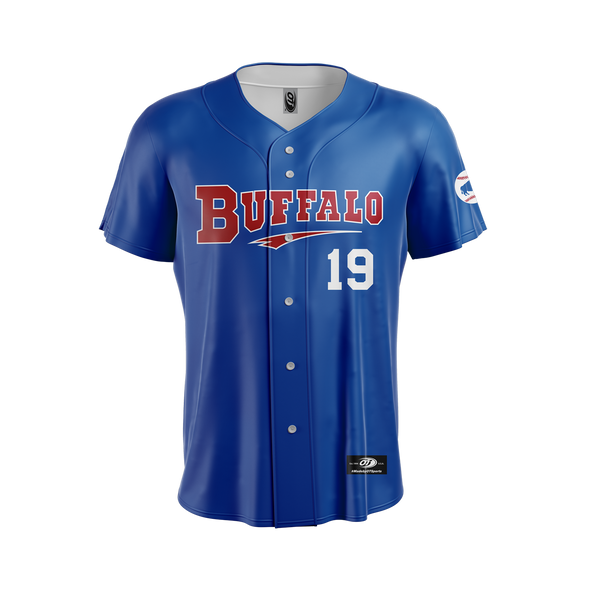 PRE-ORDER Buffalo Bisons Alt Royal Joey Votto Sublimated Replica Jersey