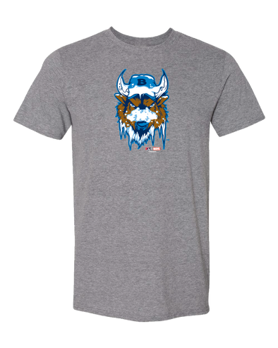 Buffalo Bisons Youth Marvel's Defenders of the Diamond Hthr Grph Primary Tee