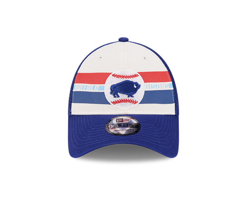 Buffalo Bisons Alt Team Stripe 940 Adjustable Cap – Buffalo Bisons