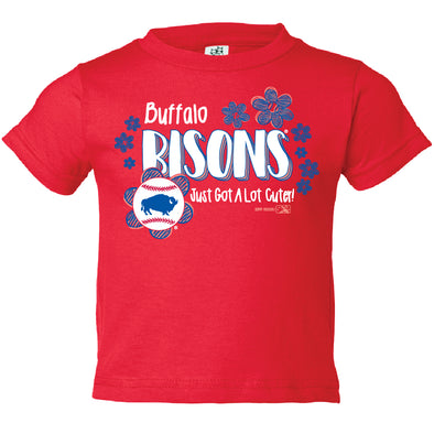 Buffalo Bisons Infant Red Alt Options Tee