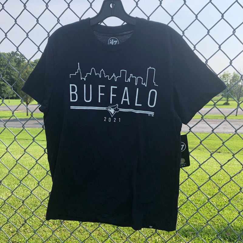 Toronto Blue Jays 2021 Navy Buffalo Skyline Tee – Buffalo Bisons